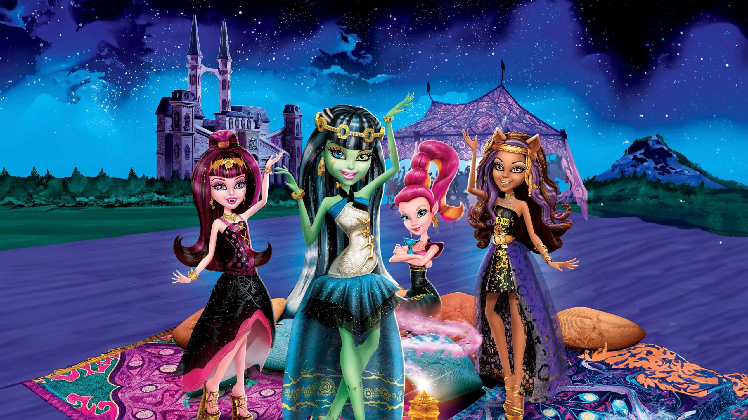 Movie Deep Dive Monster High 13 Wishes บรรยายชีวิต